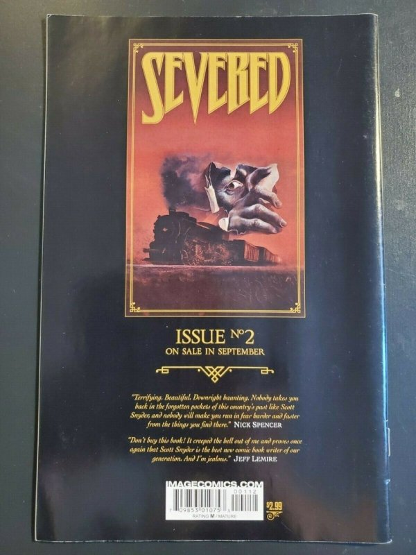 Severed #1 / 2nd Printing (Image, 2011) VF/NM |