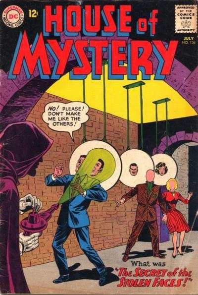 House of Mystery (1951 series) #136, VG (Stock photo)