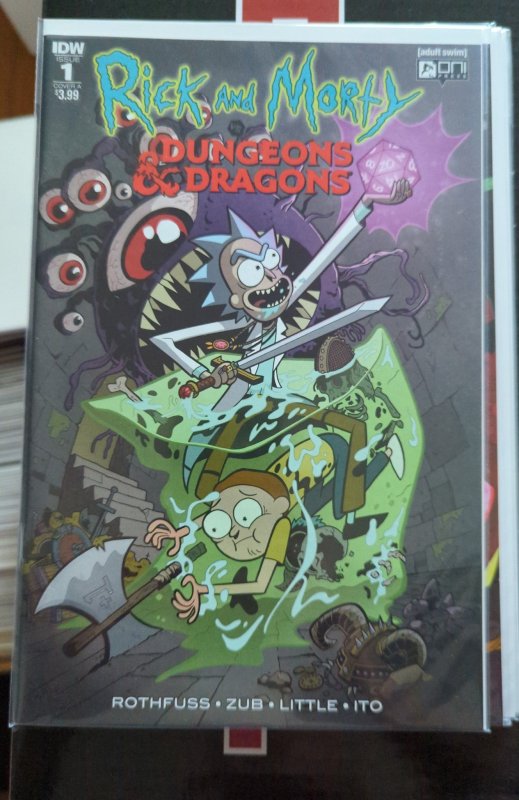 Rick and Morty vs. Dungeons & Dragons #1 Cover A (2018)