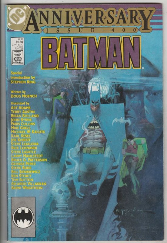 Batman #400 (Oct-86) FN/VF Mid-High-Grade Batman, Robin the Boy Wonder