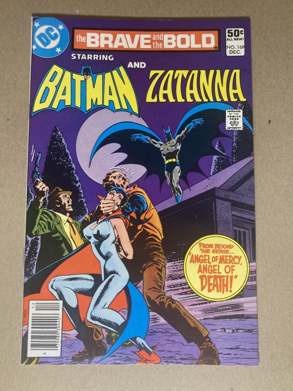 The Brave and the Bold #169 Newsstand Edition (1980) VF Batman & Zatanna