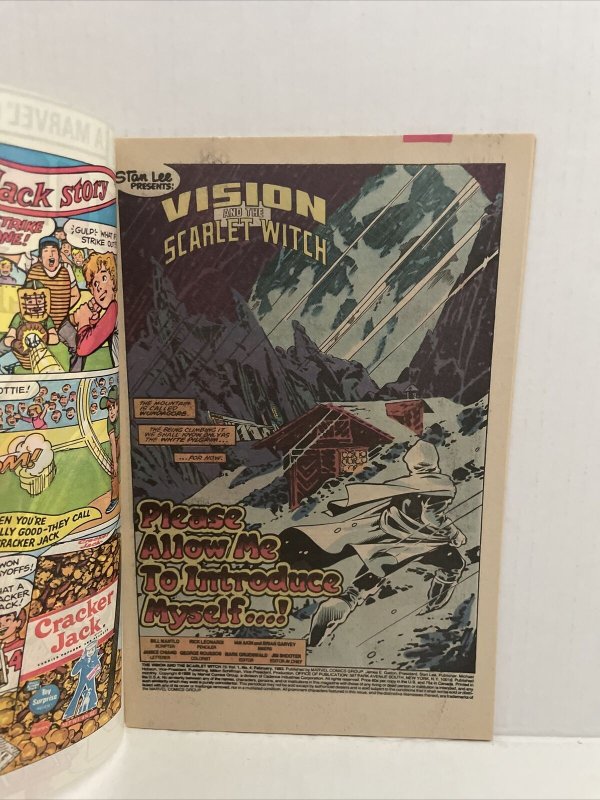 The Vision And The Scarlet Witch Volume #4