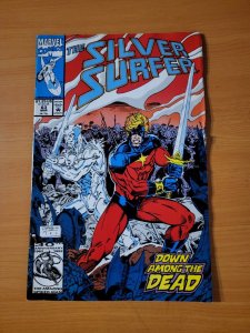 Silver Surfer v3 #63 Direct Market ~ VF - NEAR MINT NM ~ 1992 Marvel Comics