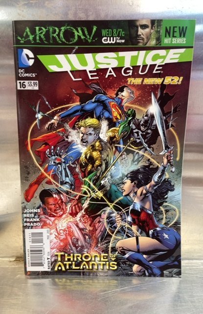 Justice League #16 2 cover lot