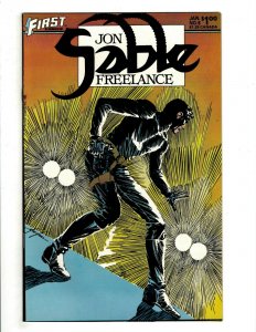 12 Jon Sable Freelance First Comics # 5 6 7 8 9 10 13 14 15 16 17 19 Spy HG4