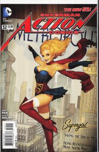 Action Comics #32 Variant Cover (2014) Superman