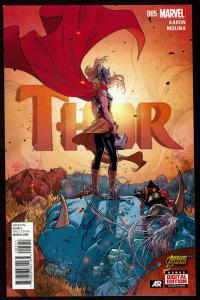 Thor #5 Female Thor (Apr 2015 Marvel)  9.2 NM-