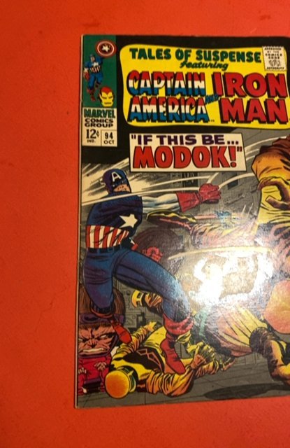 Tales of Suspense #94 (1967)1st apps of Modok
