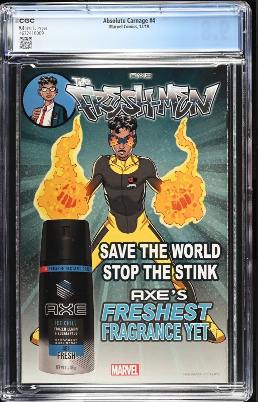 Absolute Carnage #4 (12/19) Graded CGC 9.8