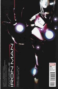 Invincible Iron Man #25 Aoki Cover (2010)  NM+ 9.6 to NM/M 9.8  original owner