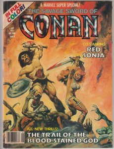 Marvel Comics Super Special #9 (1978, Marvel), FN condition (6.0), Conan stars