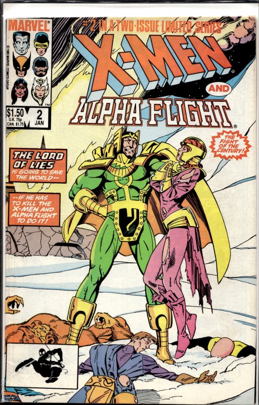 X-Men/Alpha Flight #2 (1986) Alpha Flight