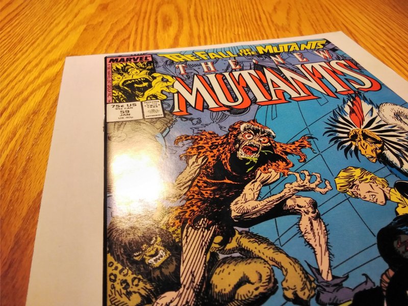 The New Mutants #59 Direct Edition (1988)