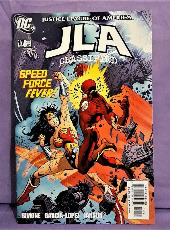 Gail Simone JLA CLASSIFIED #16 - 21 Jose Luis Garcia-Lopez (DC, 2006)!