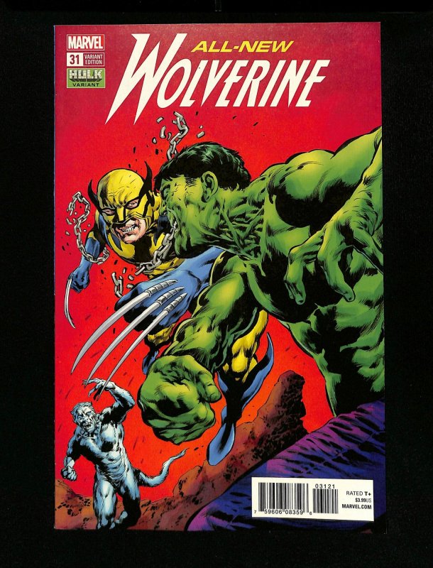 All New Wolverine #31 Mike Perkins Andy Troy Variant