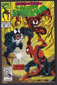 Amazing Spider-man 362 (1992) NM+ 9.6 Carnage Marvel Comics