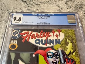Harley Quinn # 12 CGC Graded 9.6 DC Comic Book 2001 Batman Joker Gotham JH27