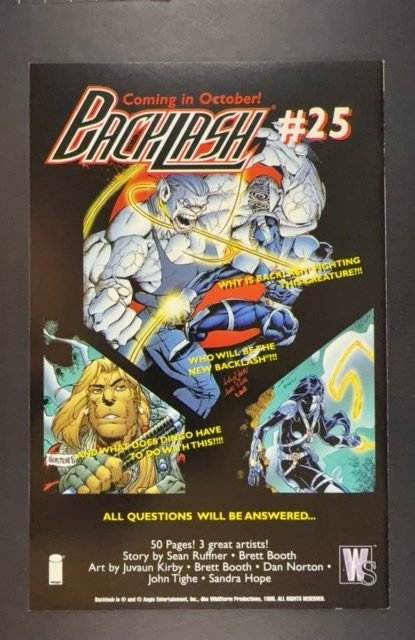 DV8 #1 Greed Cover (1996)