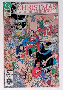 Christmas with the Super-Heroes #2 (Dec 1989, DC) FN+