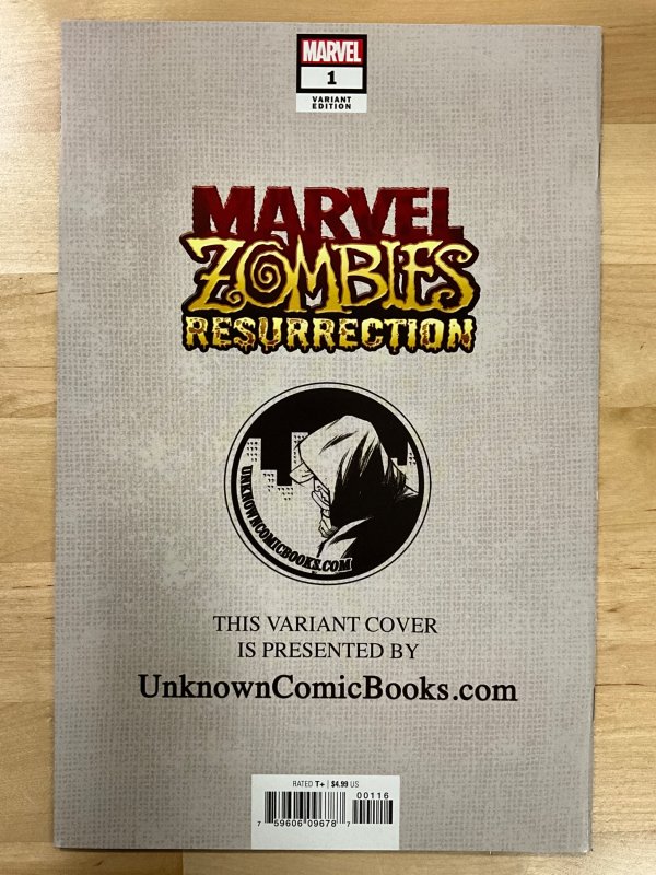 Marvel Zombies: Resurrection Ngu Virgin Cover (2019)