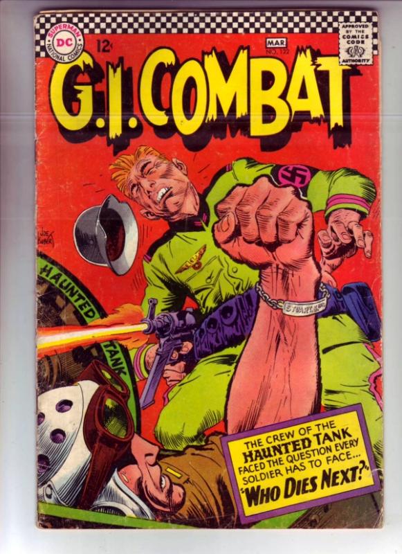 G.I. Combat #122 (Mar-67) GD/VG Affordable-Grade The Haunted Tank