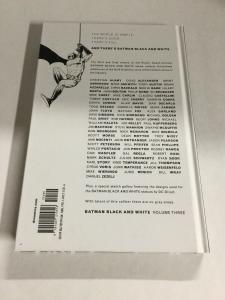 Batman Black & White Volume Three Nm Near Mi T DC Comics HC TPB