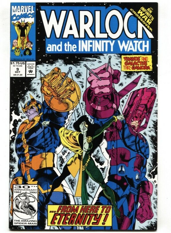 Warlock and the Infinity Watch #9 NM- Gamora Thanos Galactus