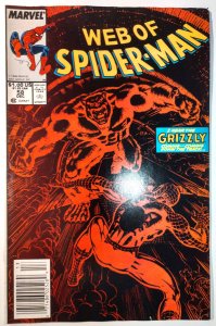 Web of Spider-Man #58 (7.0-NS, 1989)