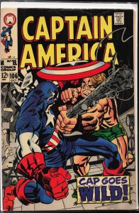Captain America #106 (1968) Captain America