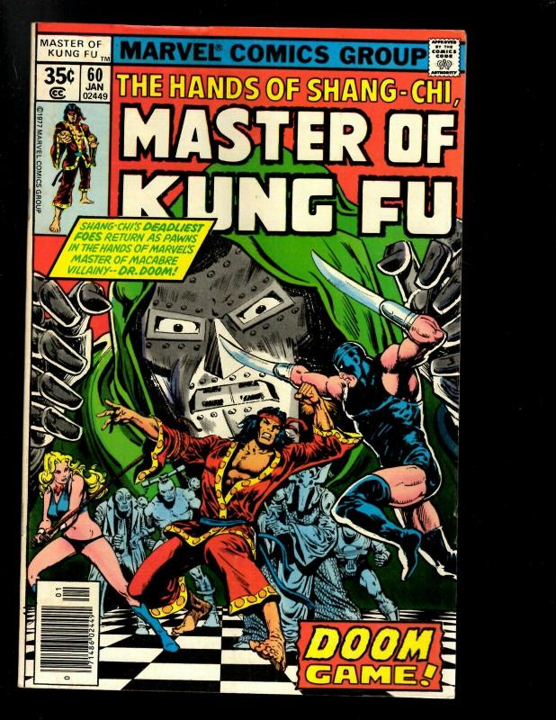 10 Master of Kung Fu Marvel Comics # 53 54 55 56 57 58 60 61 62 63 WS6