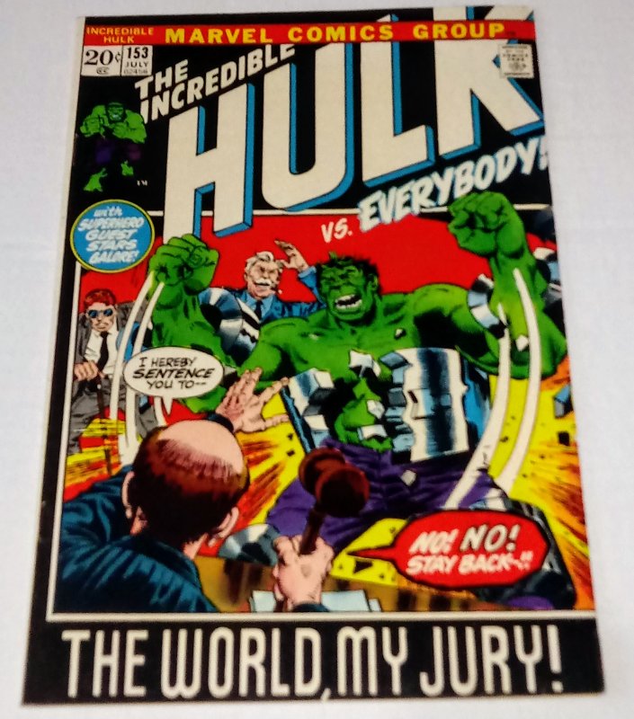 Incredible Hulk #153 (6.0) ID#63A