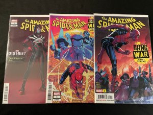 THE AMAZING SPIDER-MAN: GANG WAR - FIRST  STRIKE #1 Three Cover Versions, VFNM