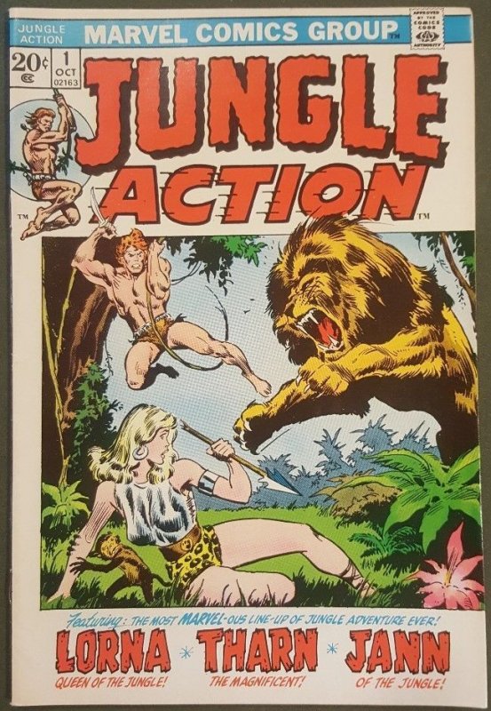 Jungle Action #1 (1972) 9.2 NM-