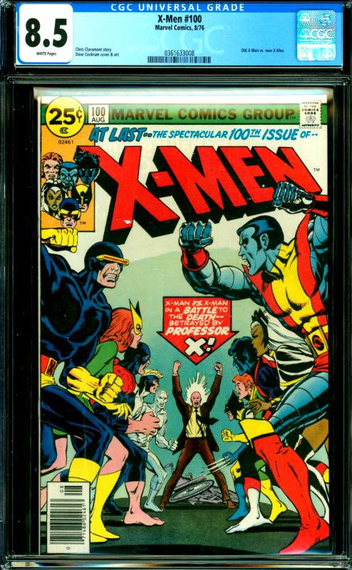 X-Men #100 CGC Graded 8.5
