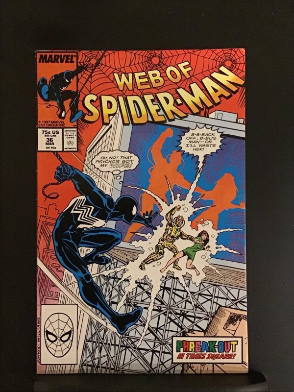 Web of Spider-Man #36 1st App of Tombstone