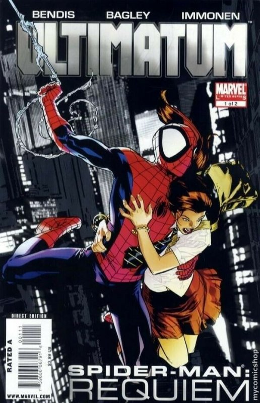 ULTIMATUM SPIDERMAN REQUIEM (2009) 1-2  complete!