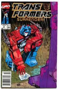 Transformers #71 - 1990 - Marvel - VF/NM - comic book