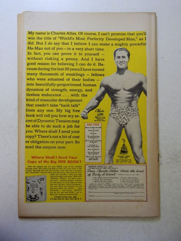 Space War #4 (1960) VG Condition 1 spine split