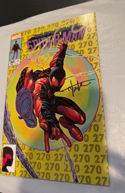 Miles Morales: Spider-Man #30 Kirkham Cover A (2021 signed Kirkham Coa)