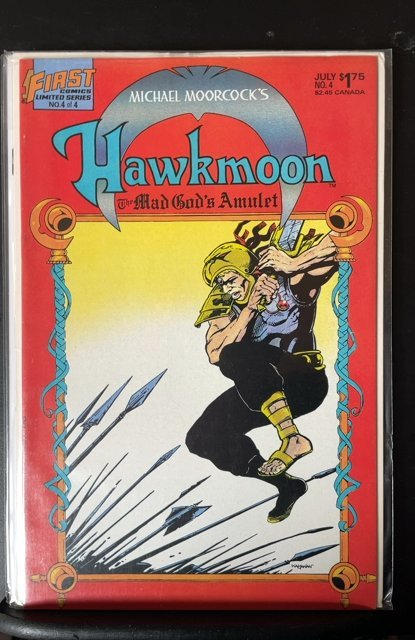 Hawkmoon: The Mad God's Amulet #4 (1987)