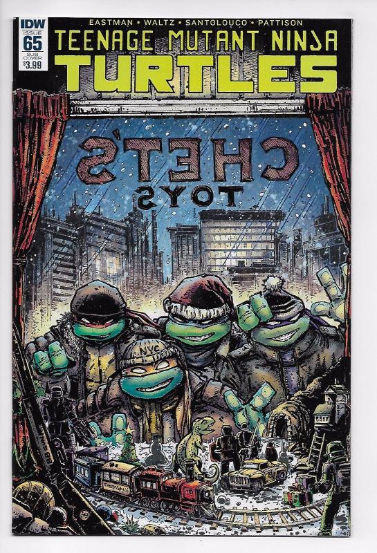 TMNT Teenage Mutant Ninja Turtles #65 - Sub Variant (IDW, 2017) - New (NM)