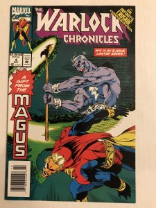 Warlock Chronicles #4 : Marvel 10/93 NM-; Newsstand Variant, Infinity Crusade