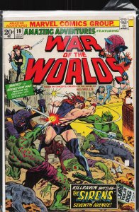 Amazing Adventures #19 (1973) War of the Worlds