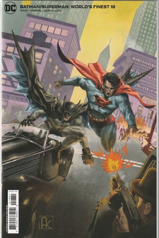 Batman Superman World's Finest # 18 Variant 1:25 Cover NM DC 2023 [G7]