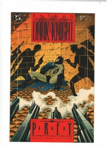 Batman Legends of the Dark Knight #14 NM- 9.2 DC Comics 1991 Prey pt.4