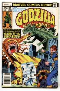 GODZILLA #14 1978-MARVEL-Bronze-Age comic book