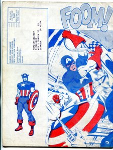 FOOM fanzine #8 1974- captain america john romita marvel comics vg