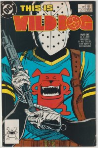Wild Dog #1 (Sep 1987, DC), VG condition (4.0)