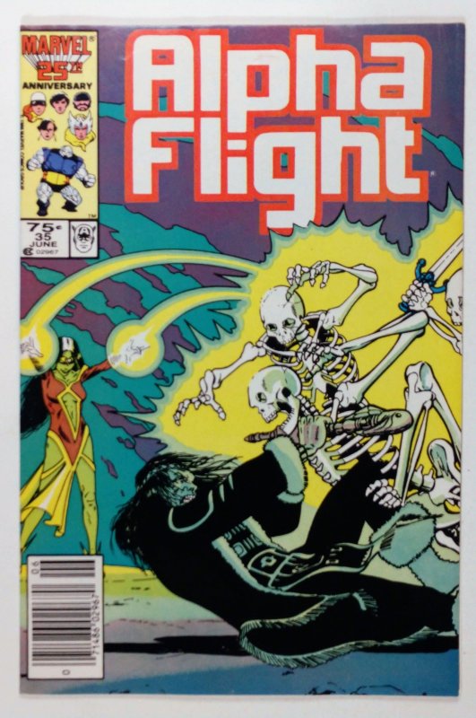 Alpha Flight #35 (1986) NEWSTAND