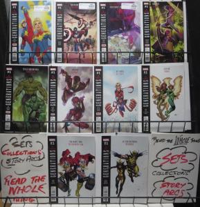 MARVEL GENERATIONS (Marvel, 2017) COMPLETE! VF-NM- All 10 issues!Miles Morales
